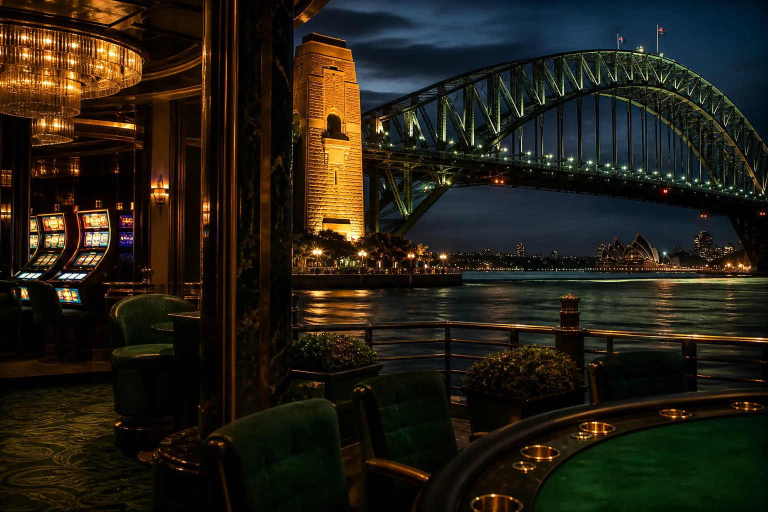 Editorial city guide graphic for Roo Casino readers in Sydney, NSW